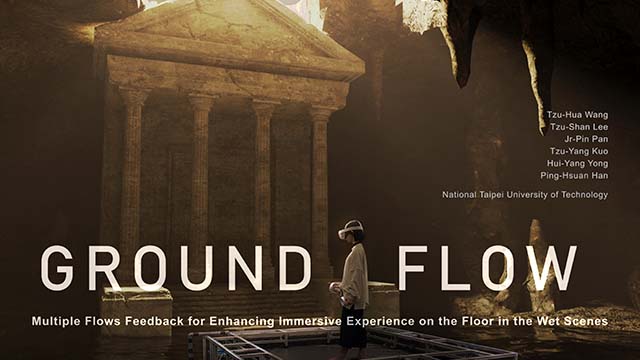 GroundFlow: Multiple Flows Feedback for Enhancing Immersive Experience on the Floor in the Wet Scenes